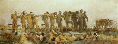 Gassed, en oljestudie, 1918-19 av John Singer Sargent