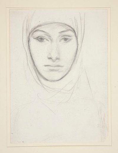 Hodet til en kvinne av John Singer Sargent