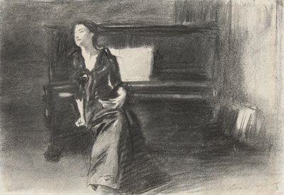 Dame ved pianoet av John Singer Sargent