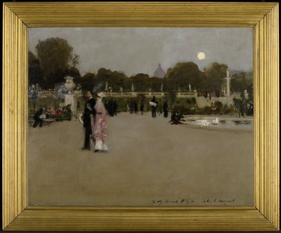 Luxembourghagen i skumringen av John Singer Sargent