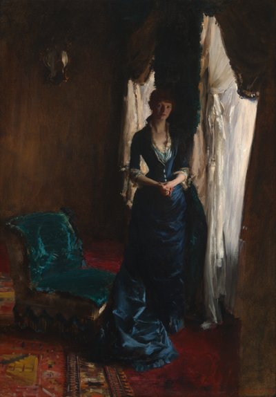 Madame Paul Escudier Louise Lefevre, 1882. av John Singer Sargent