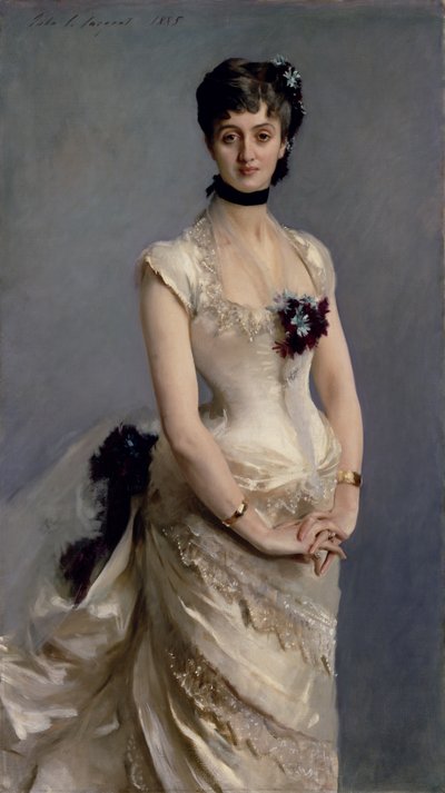 Madame Paul Poirson, 1885 av John Singer Sargent