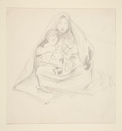 Madonna og barn av John Singer Sargent