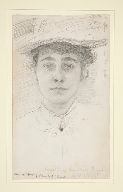 Frøken N. Huxley av John Singer Sargent