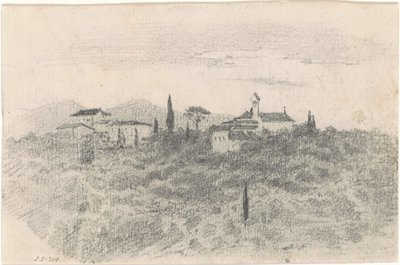 Kloster [recto] av John Singer Sargent