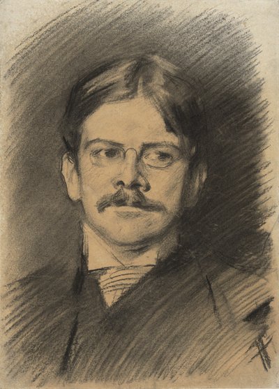 Portrett av Edwin Austin Abbey av John Singer Sargent