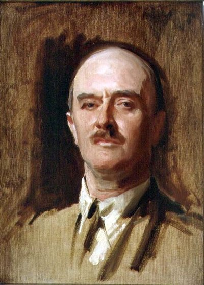 Portrett av feltmarskalk Viscount Allenby (1861-1936) (olje på lerret) av John Singer Sargent