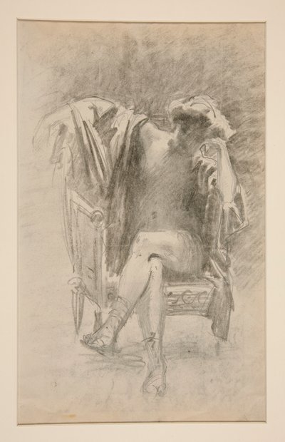 Sittende figur av John Singer Sargent