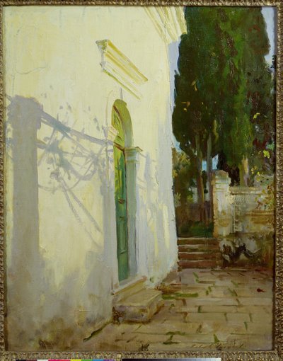 Skygger på en vegg på Korfu av John Singer Sargent