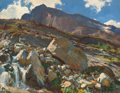 Simplon Pass, 1911. av John Singer Sargent