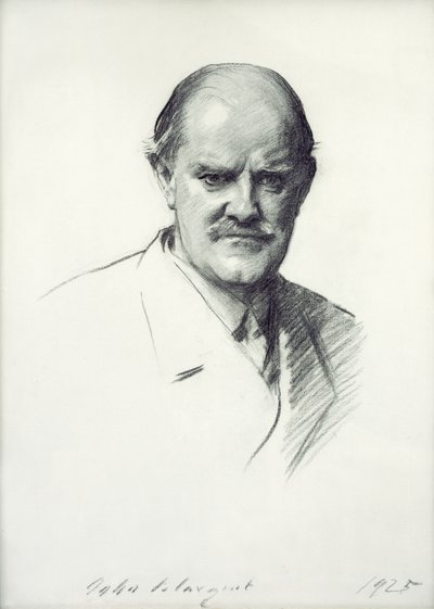 Sir Hugh Percy Allen, 1925 av John Singer Sargent