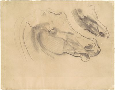 Studier for Apollo in His Chariot with the Hours, 1922-1925. av John Singer Sargent