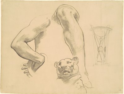 Studier for klassisk og romantisk kunst, ca. 1921. av John Singer Sargent
