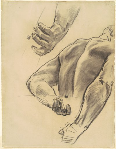 Studier for "Judgment" av John Singer Sargent