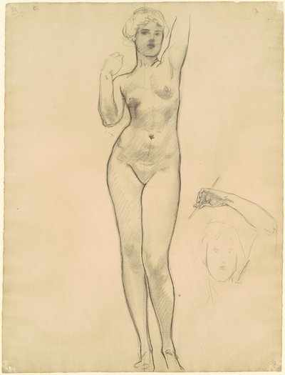 Studier av Afrodite for Afrodite og Eros, 1919-1920. av John Singer Sargent