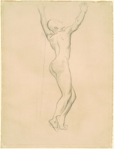 Studie for "Apollo og Daphne" av John Singer Sargent