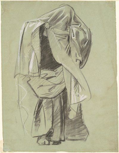 Studie for "Profetenes frise" av John Singer Sargent