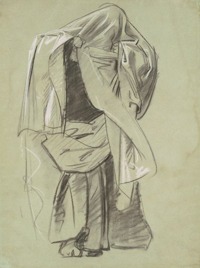 Studie for Frise of Prophets, 1890-1892. av John Singer Sargent