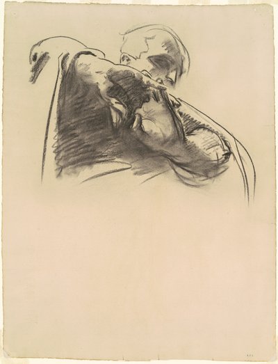 Studie for The Crucifixion and Death of Our Lord, 1909-1916. av John Singer Sargent
