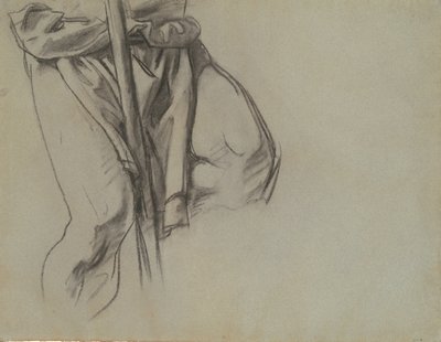 Studie av Adam for rosenkransens femten mysterier, 1903-1916. av John Singer Sargent