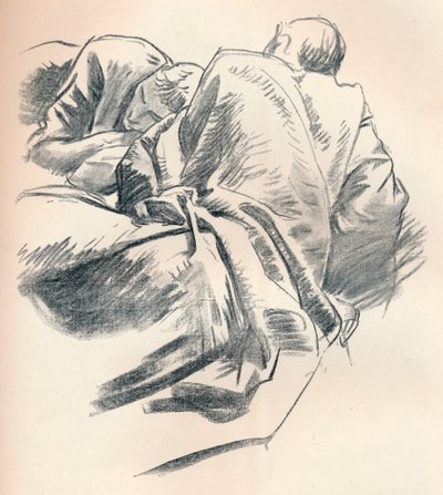 Study of Drapery, c1916 av John Singer Sargent
