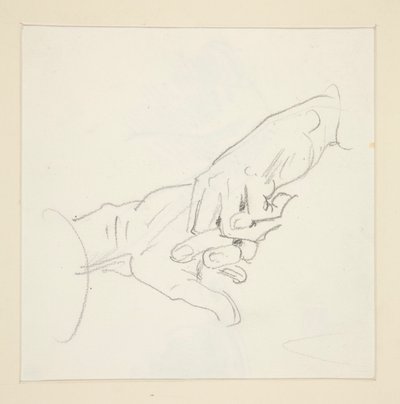 Studie av hender av John Singer Sargent