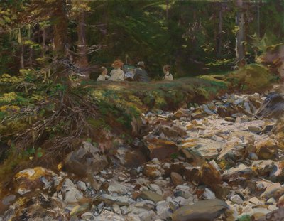 Mesteren og hans elever av John Singer Sargent