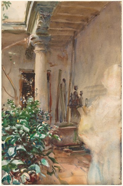 Uteplassen av John Singer Sargent