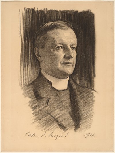 Rt. Pastor William Lawrence, 1916. av John Singer Sargent