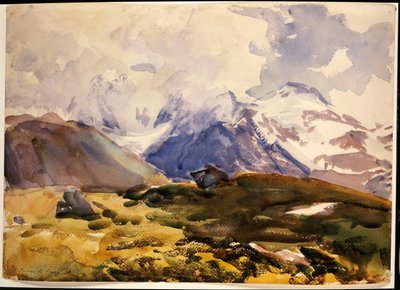 The Simplon, ca. 1910 av John Singer Sargent