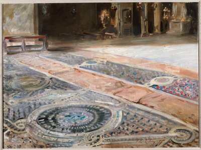 Venetiansk interiør av John Singer Sargent