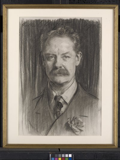 William Henry Grenfell, 1912 (kull på papir) av John Singer Sargent