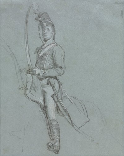 En husaroffiser til hest, 1812. av John Singleton Copley