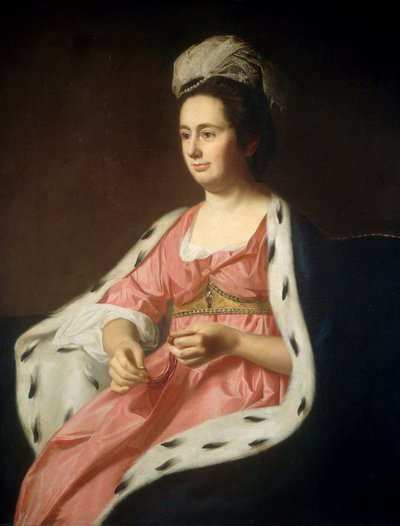 Abigail Smith Babcock Mrs. Adam Babcock, ca. 1774. av John Singleton Copley