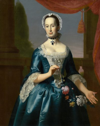 Anne Fairchild Bowler Mrs. Metcalf Bowler, ca. 1763. av John Singleton Copley