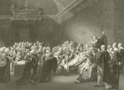 Jarlen av Chathams død av John Singleton Copley