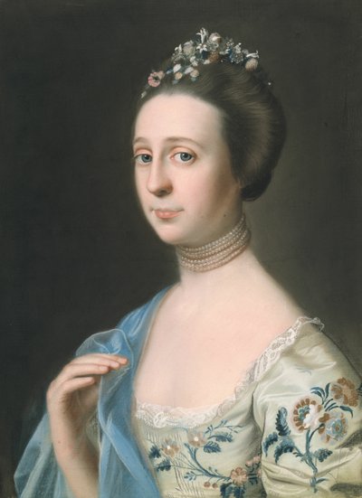 Mrs. Henry Hill Anna Barrett, ca. 176570. av John Singleton Copley