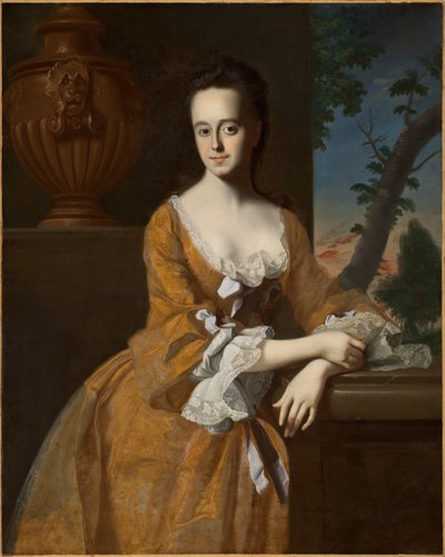 Fru John Murray (Lucretia Chandler) (1730-68), 1763 av John Singleton Copley