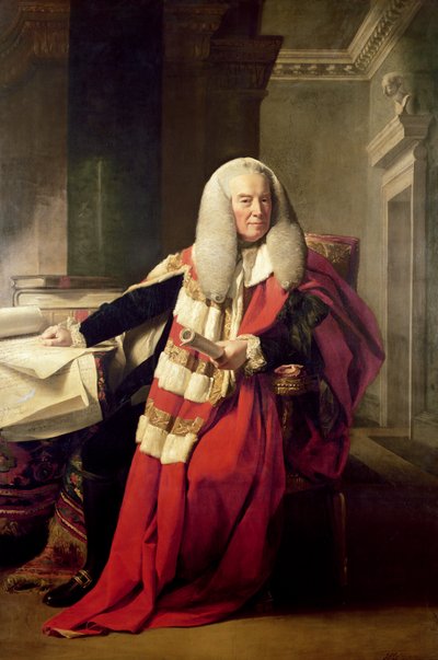 Portrett av William Murray (1705-93) av John Singleton Copley