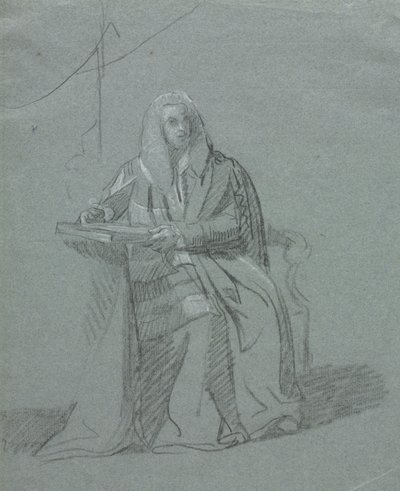 Portrett av William Murray, jarl av Mansfield 1705-1793, ca. 1783. av John Singleton Copley