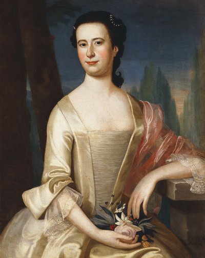 Portrett av en kvinne, 1755 av John Singleton Copley