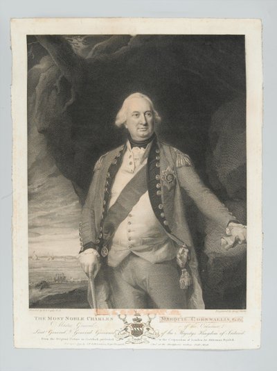 ?Den mest edle Charles Marquis Cornwallis, generalmester for ordnance, generalløytnant, generalguvernør i Irland?, ca. 1798 av John Singleton Copley