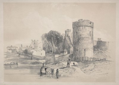 Vanntårnet, Chester. av John Skinner Prout