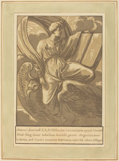 Evangelisten Johannes av John Skippe after Parmigianino