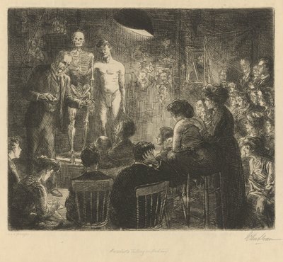 Anschutz snakker om anatomi av John French Sloan
