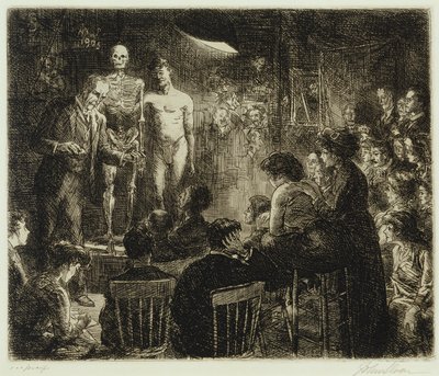 Anschutz på anatomi av John French Sloan