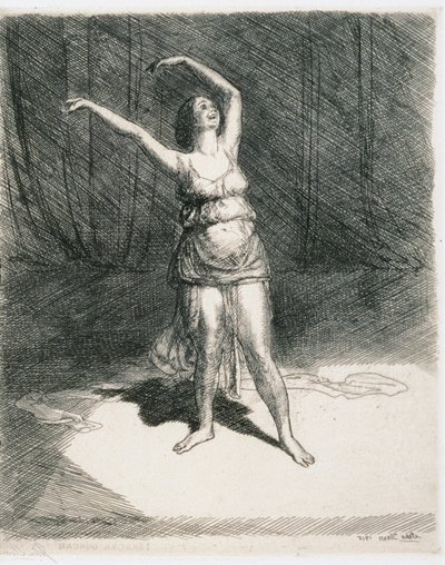 Isadora Duncan av John French Sloan
