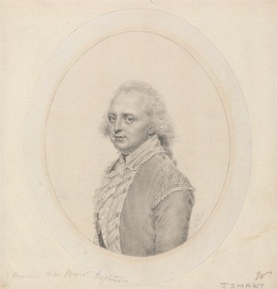 Portrett av løytnant John Dighton av John Smart