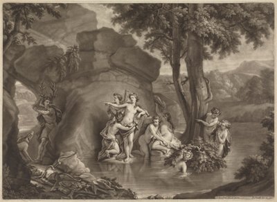 Diana og Acteon av John Smith