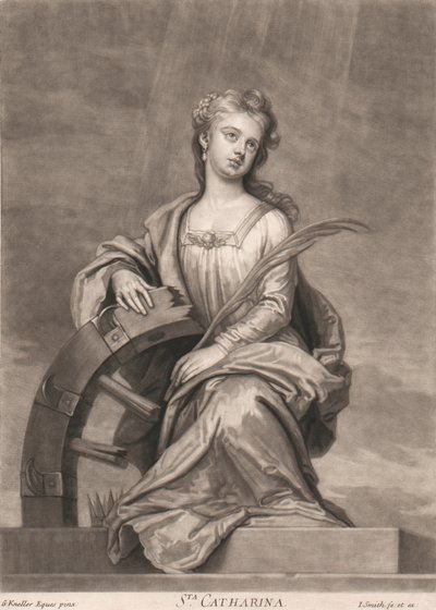 Saint Catharina av John Smith